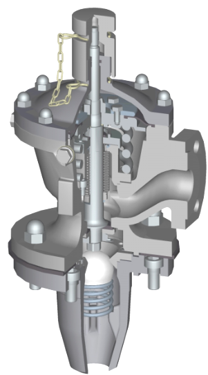 Tankafsluiter container model