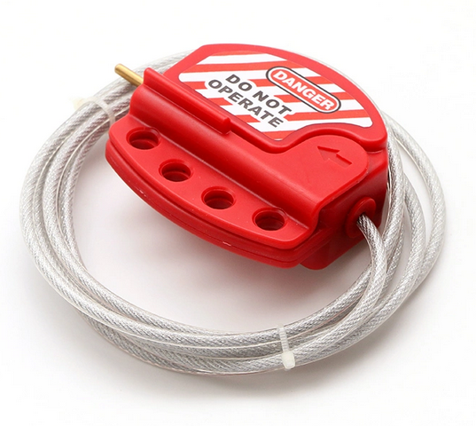 LOTO wire-lock
