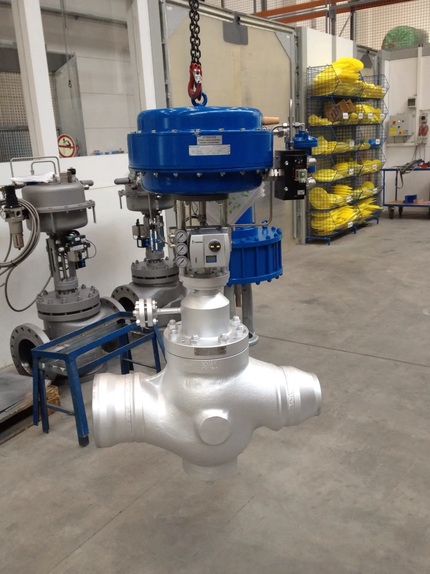 Steam control valve