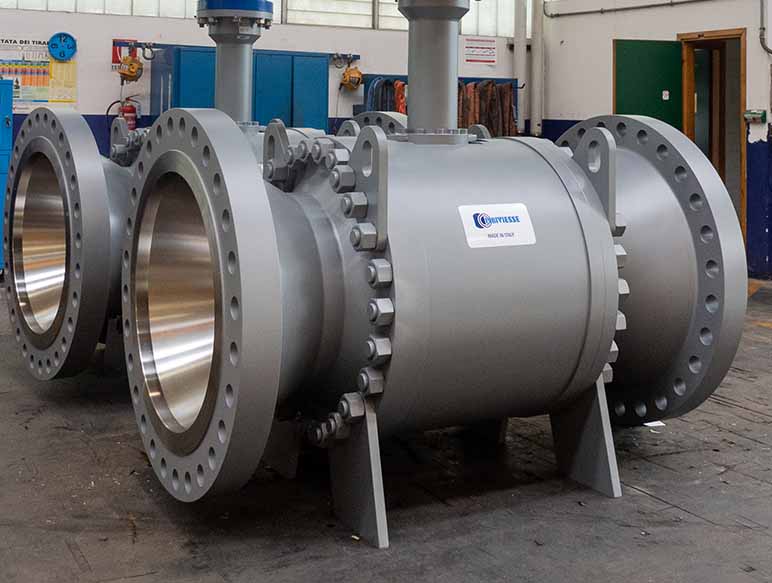 Low Temperature Side Entry ball valve