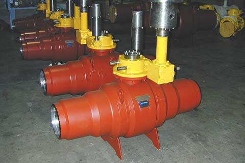 Subsea ball valve
