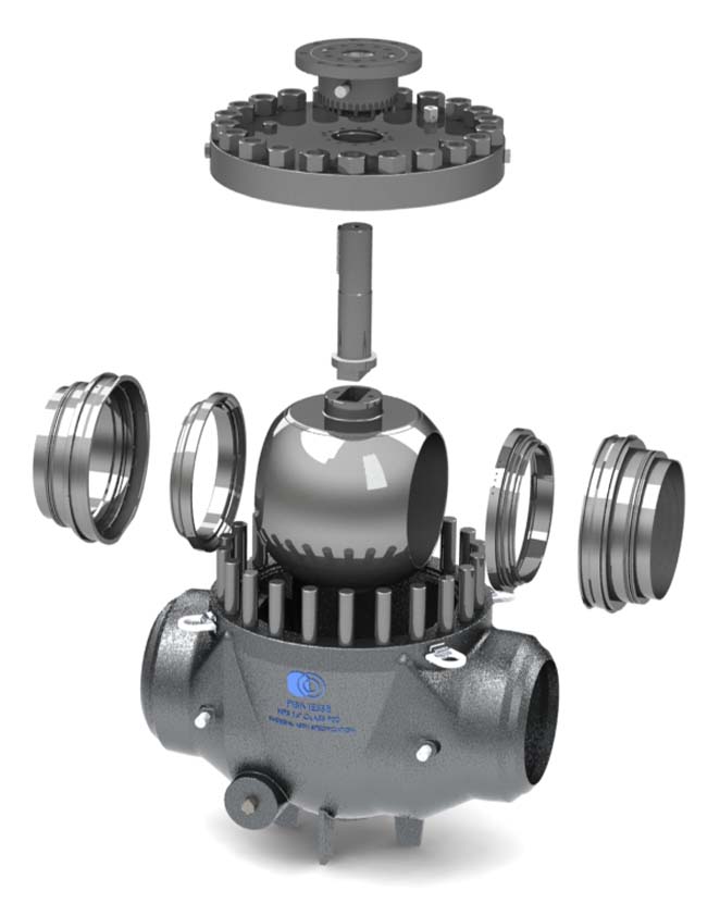 Top Entry ball valve