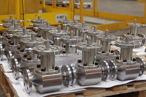 ball valve from stock