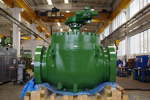 Top Entry ball valve