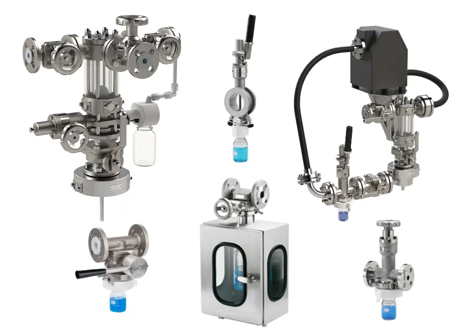 Sampling valves